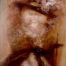 АЛЕШИН СЕРГЕЙ ИВАНОВИЧ,картина "Отражение",1997г., х., м., акрил, 90х70см.