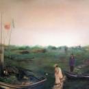 Художник ПЯТНИЦКИЙ ВЛАДИМИР ПАВЛОВИЧ,картина "Зелёная вода",1994 г.   