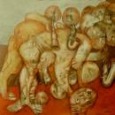 Художник ЖАРКИХ ЮРИЙ АЛЕКСАНДРОВИЧ,Голгофа,1988г.                                                                               